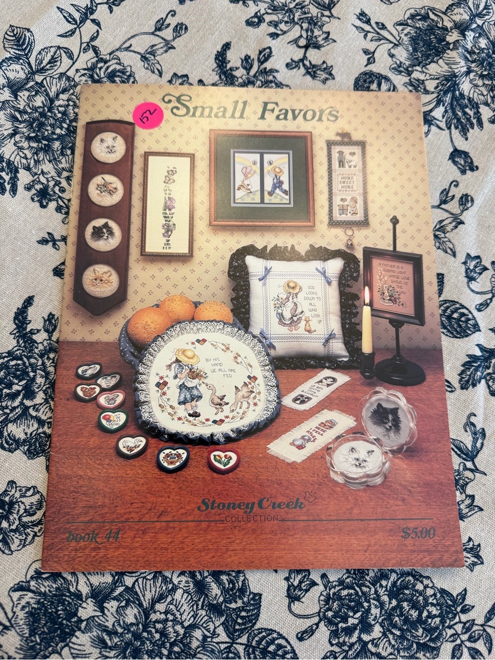 Stoney Creek SMALL FAVORS Book 44 Cross Stitch Chart 1987 Cats Geese‎ Farmhouse